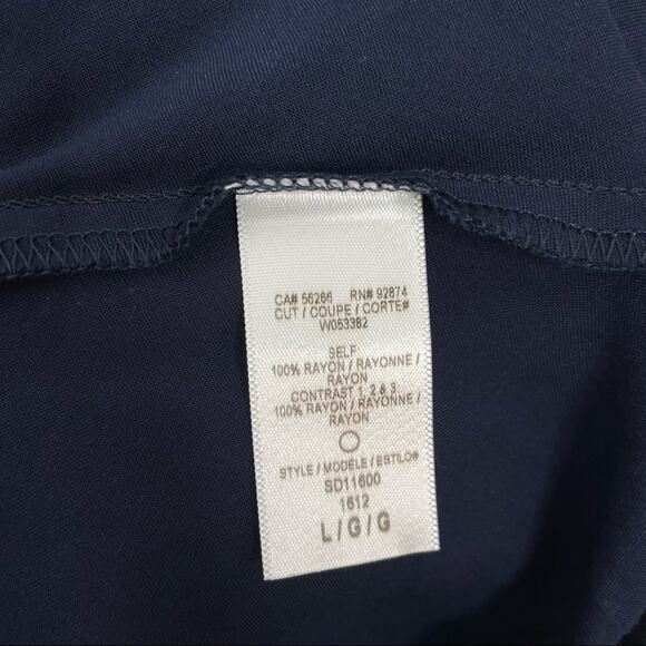 SPLENDID Mini Dress Size Large Swing Summer Coastal Nautical Beachy Vacation - Picture 7 of 7